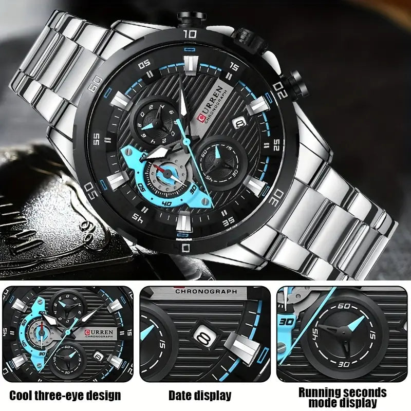 Reloj Original Curren Arcturus Para Hombre – Lujo y Resistente al Agua