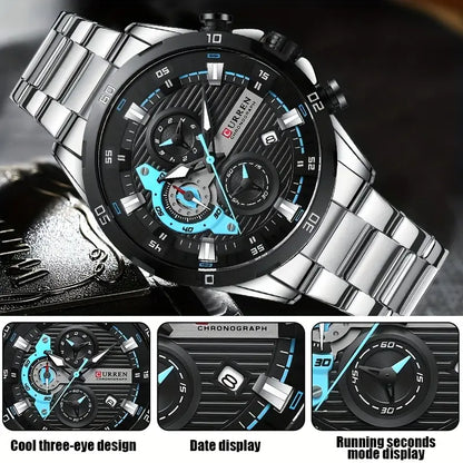Reloj Original Curren Arcturus Para Hombre – Lujo y Resistente al Agua
