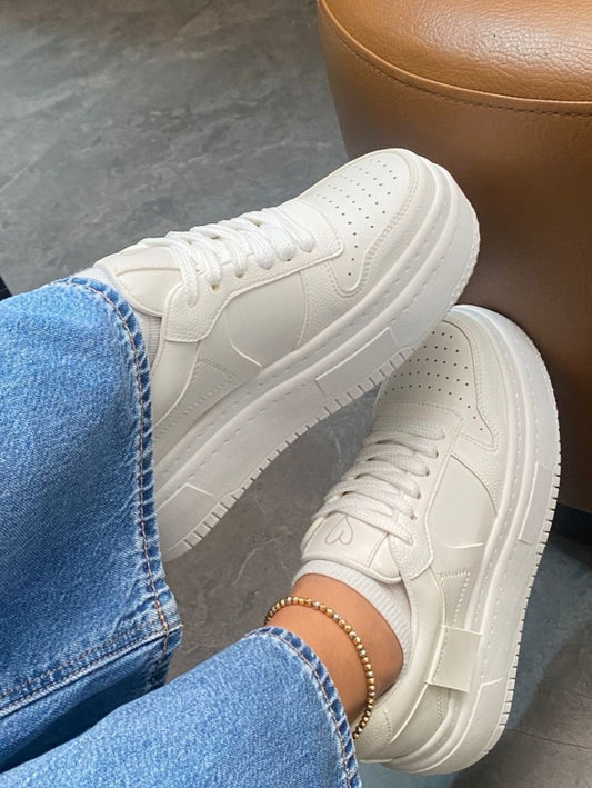 Tenis de Plataforma Para Mujer – Estilo, Altura y Confort Todo el Día